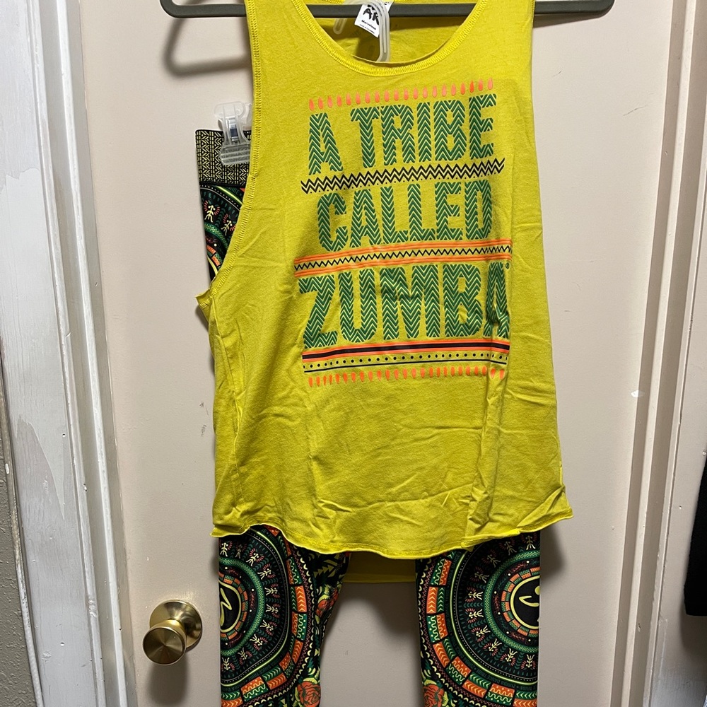 Zumba Wear - Tribe Called Zumba Combo Tank and Pants